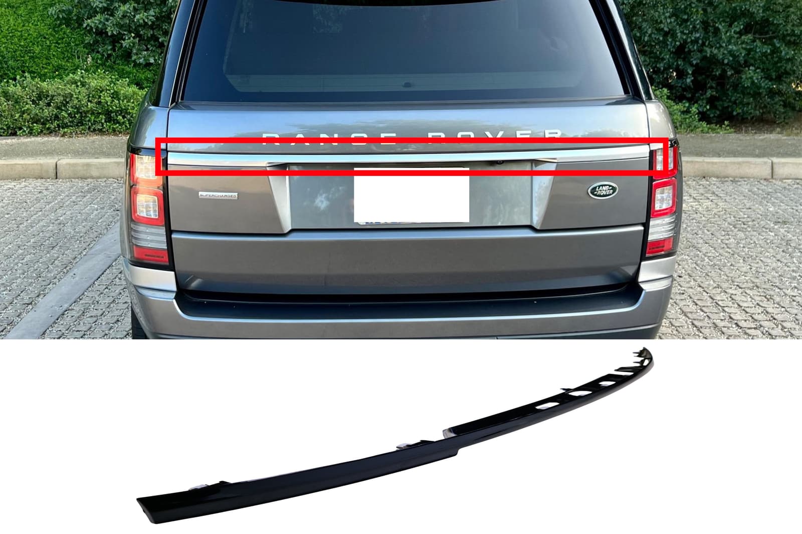 Накладки на двері накладка на двері багажника на Land Rover Range Rover Vogue L405 2013-2017 року