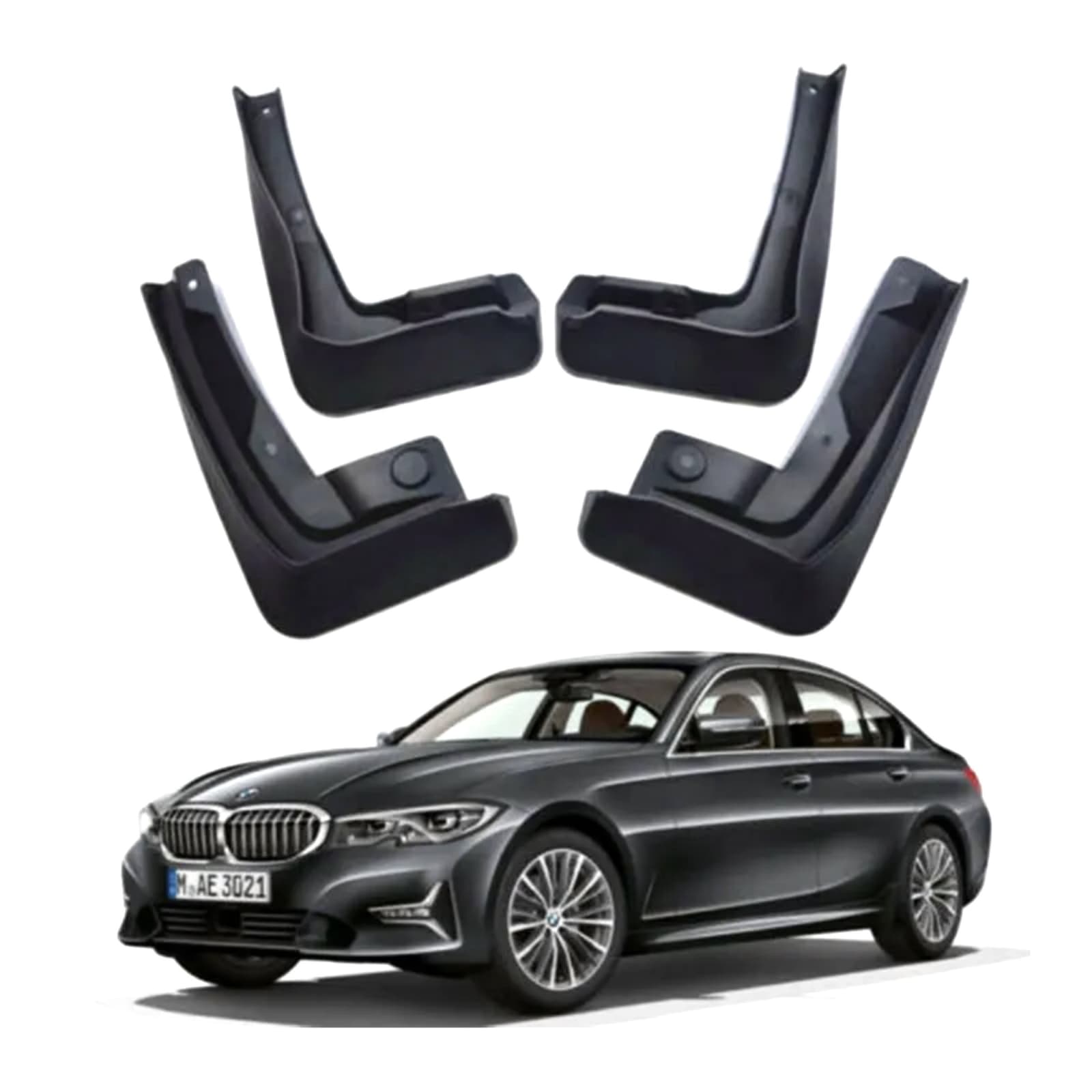 Бризковики BMW 3 G20 /21 2017+ комплект 4шт.