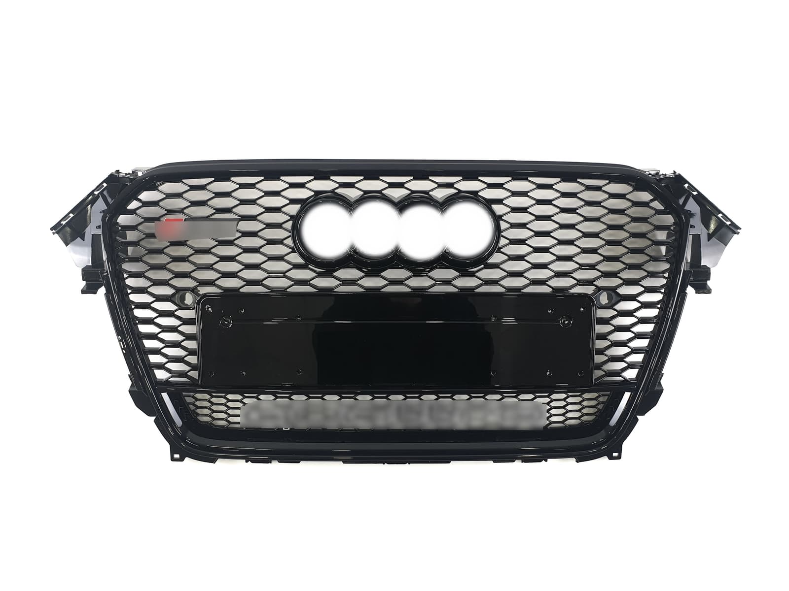 Решітка радіатора Full Black (в стилі RS4 quattro) на Audi A4 B8 2011-2015 року