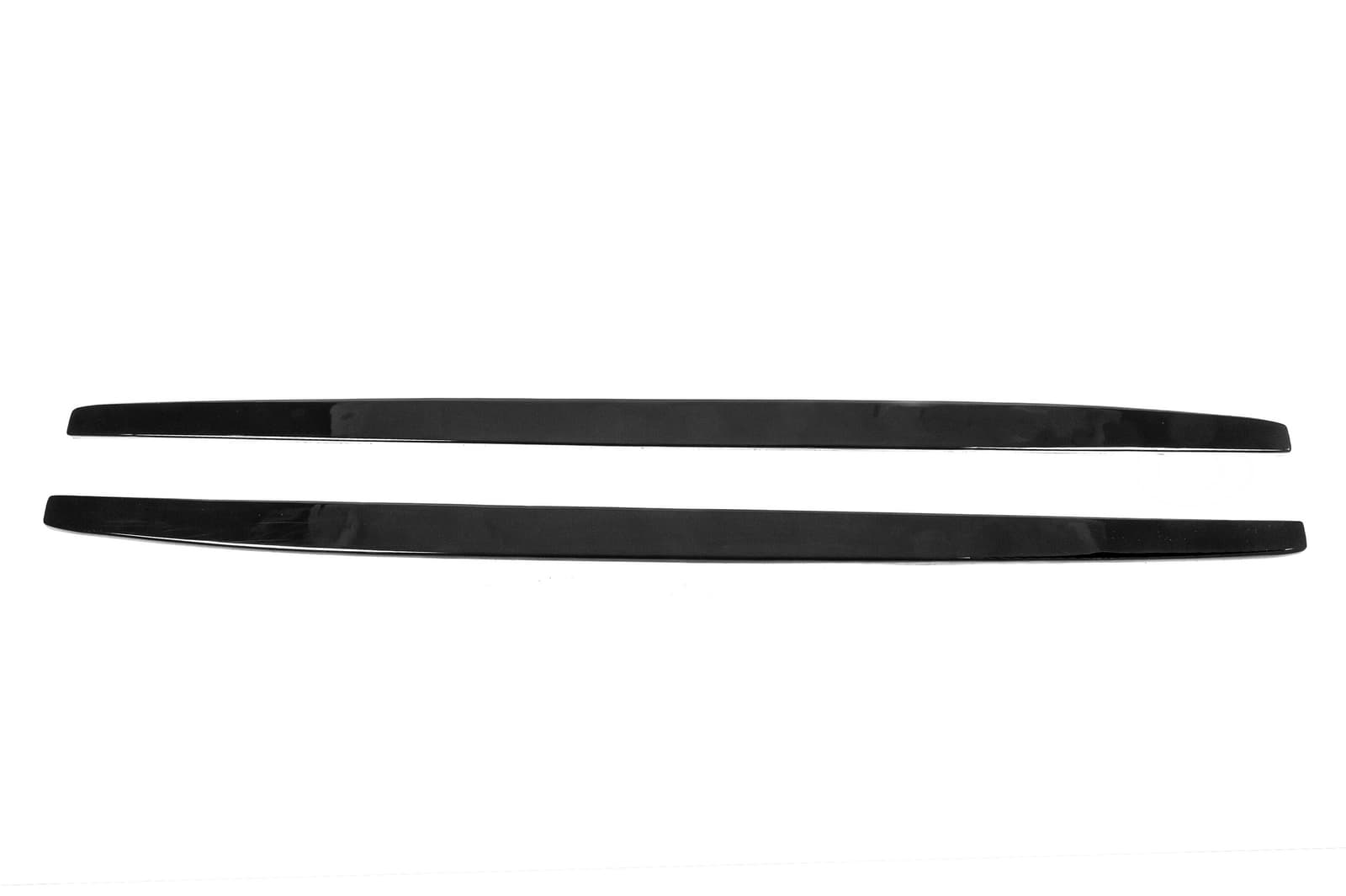 Накладки на пороги V-1 (під M-Sport/M5 пороги, чорний глянець) 5