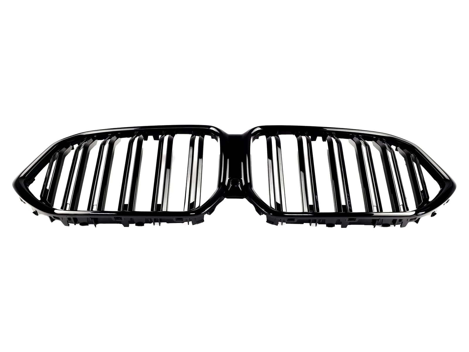 Ніздрі Чорний глянець (Подвійні M-Look) на BMW X6 G06 2019-2022 року 2