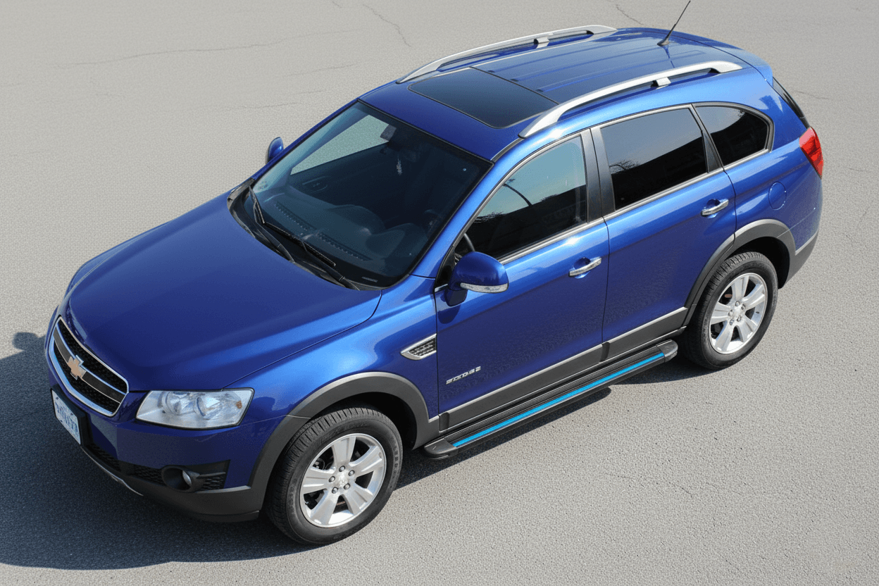 Бокові пороги Maya Blue (2 шт., Алюміній) 2006-2015