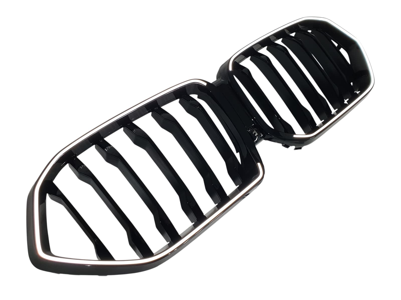 Ніздрі Чорний глянець LED (Iconic Glow) 1bar на BMW X6 G06 2023-2026 року 2