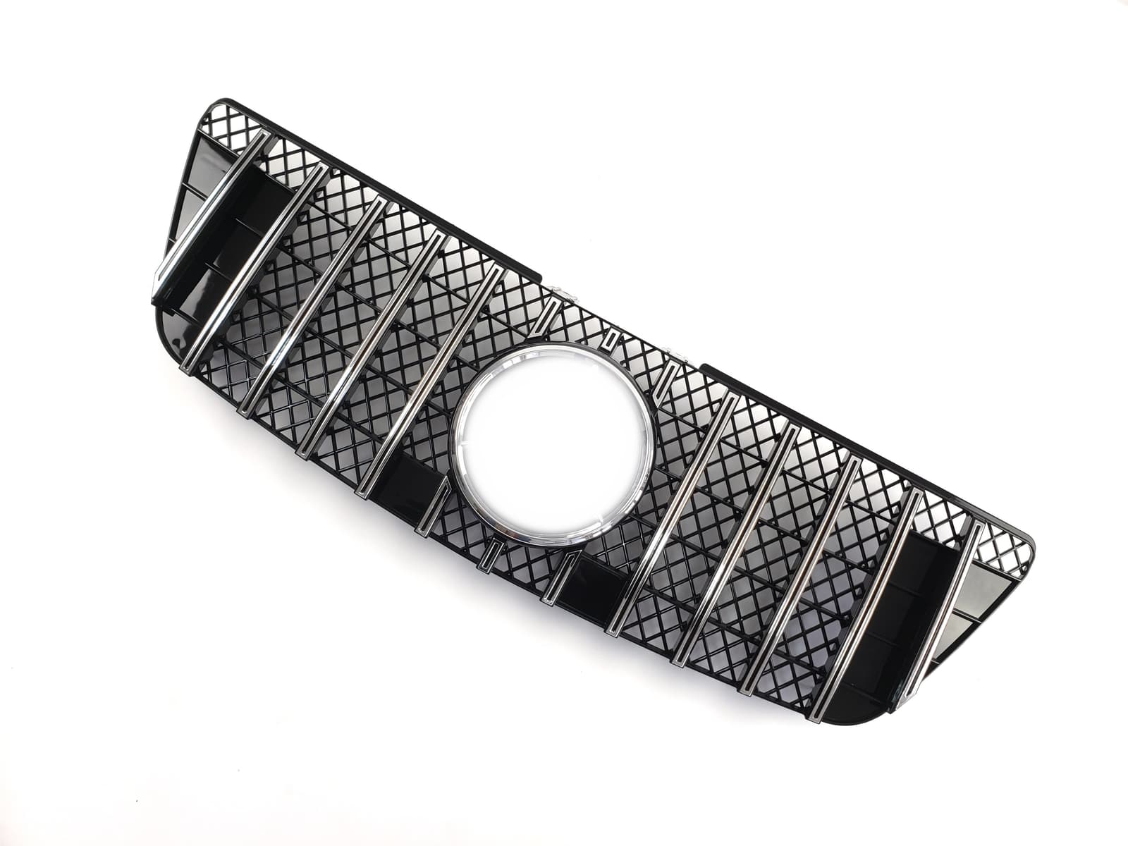 Решітка радіатора Chrome Black GT на Mercedes-Benz ML-Class W164 2008-2011 року 3