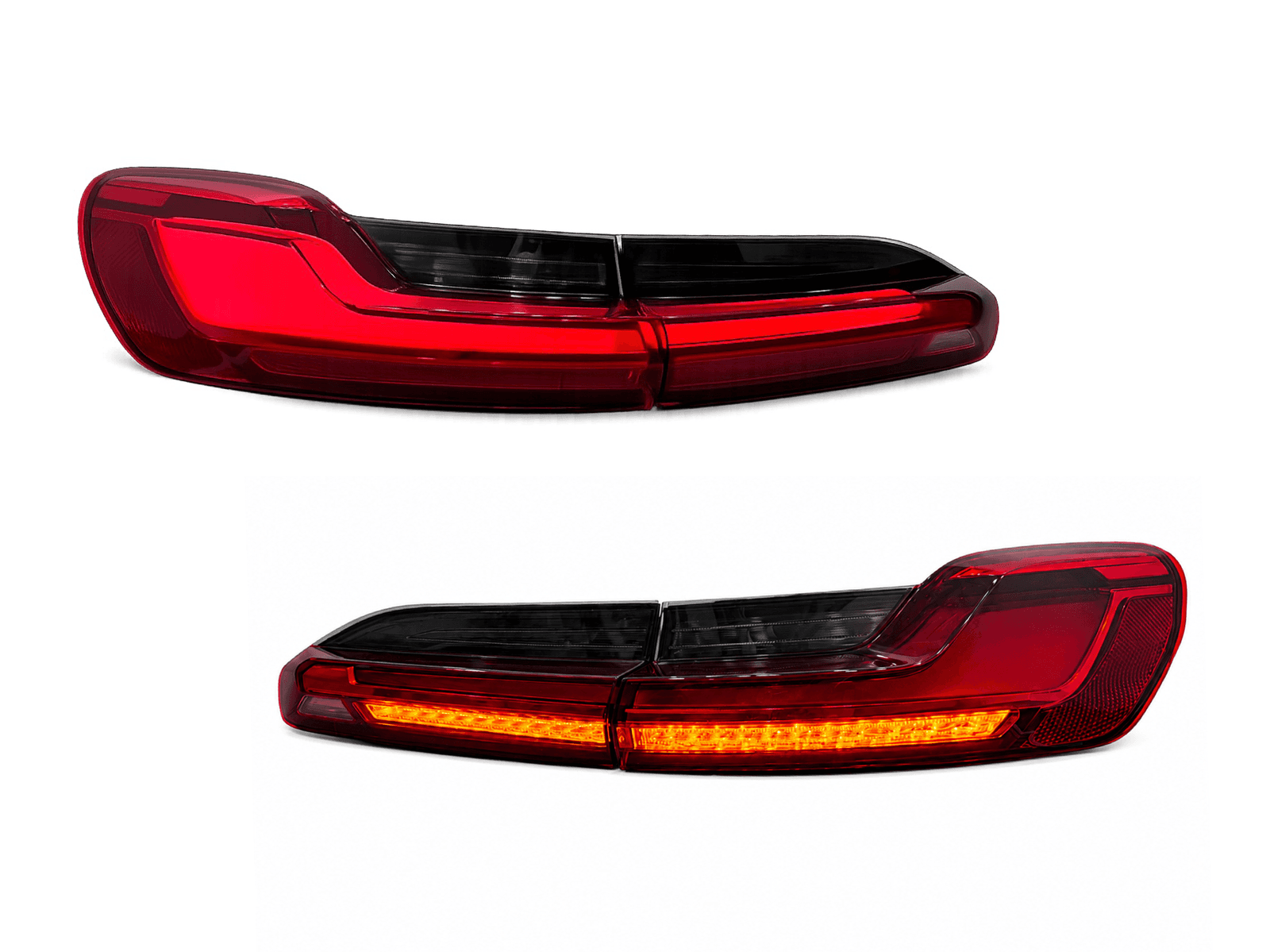 Задні LED ліхтарі ЄВРОПА для BMW X4 G02 2018-2021 жовтий поворотник