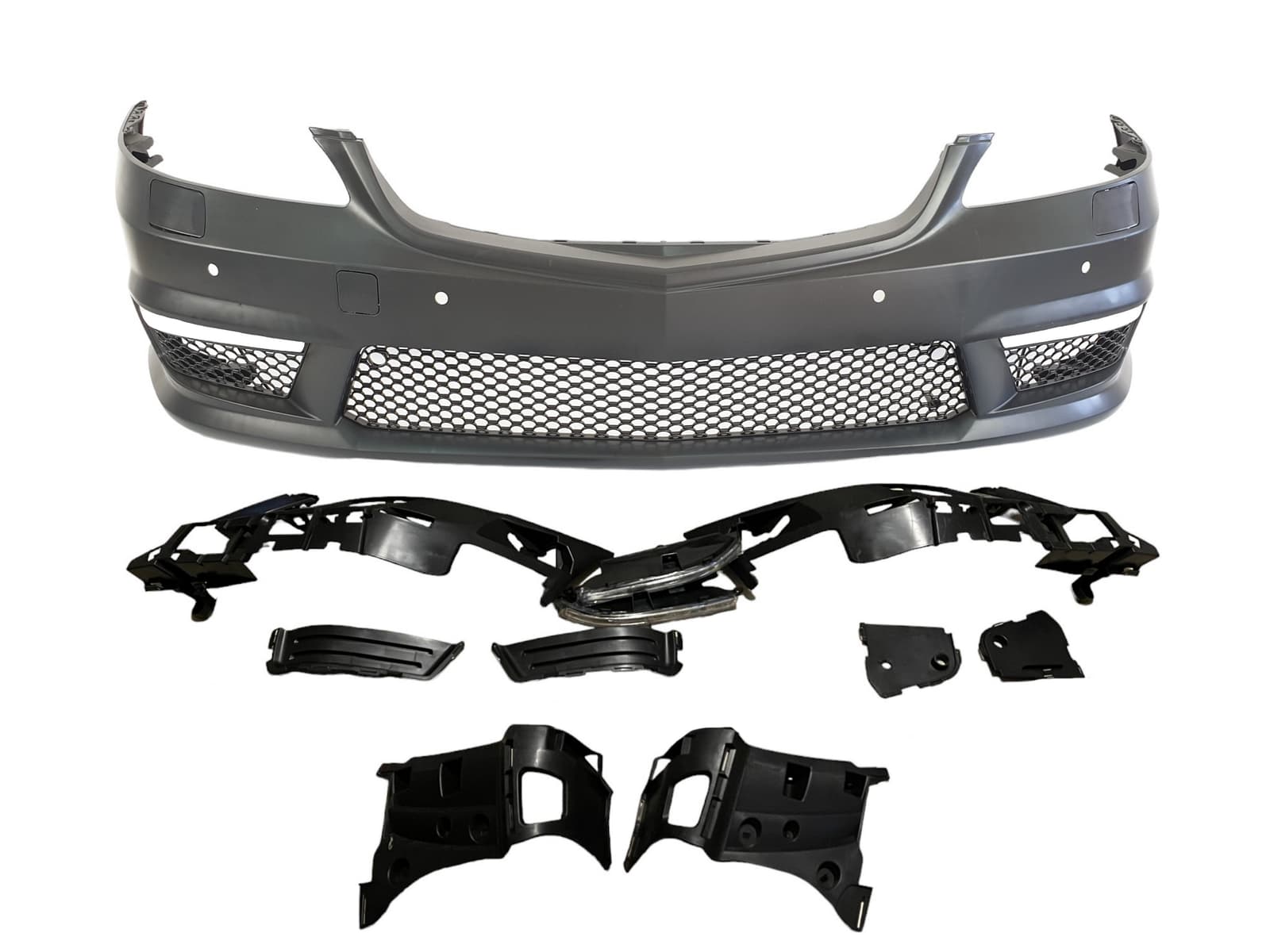 Передній бампер (стиль S63 AMG) на Mercedes-Benz S-Class W221 2009-2013 року