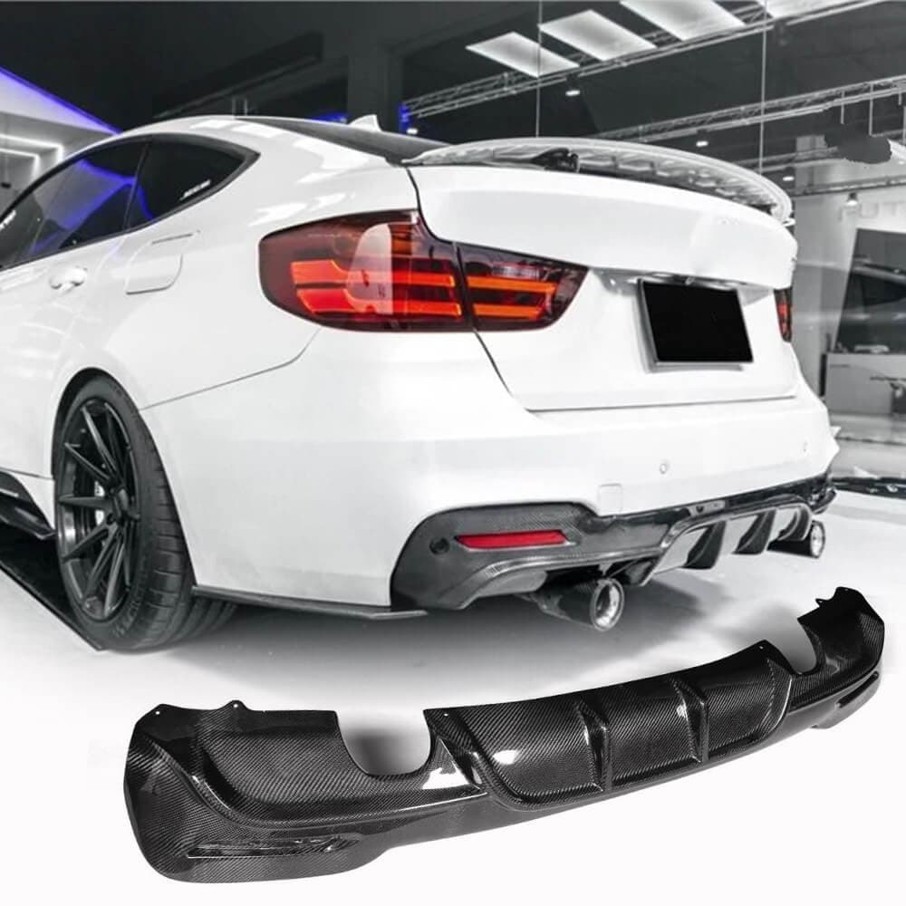 Дифузор заднього бампера V2 (для M-Sport, Карбон)