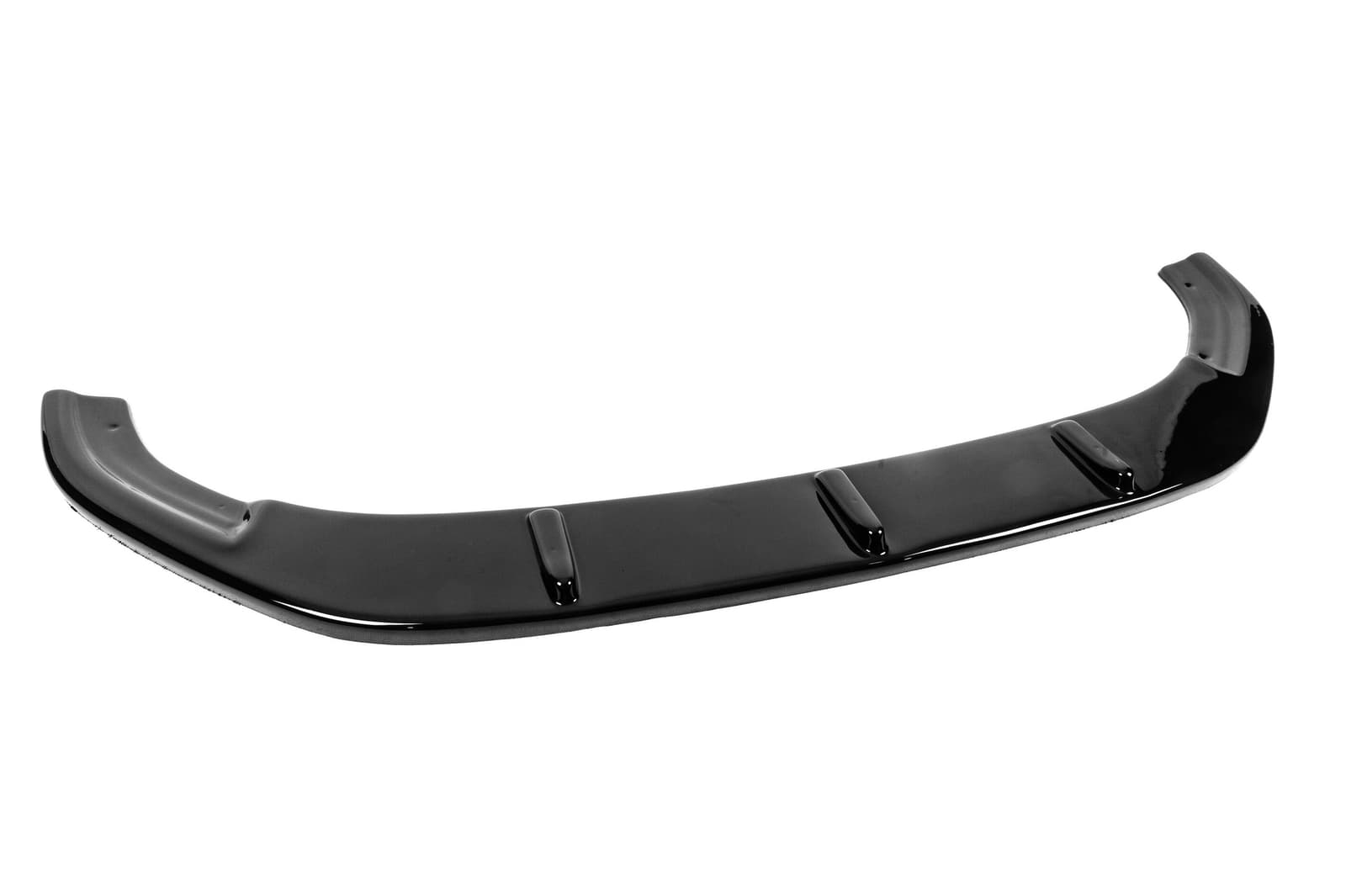Передня Lip накладка V-1 (для GTI, 2012-2017, чорний глянець) 4