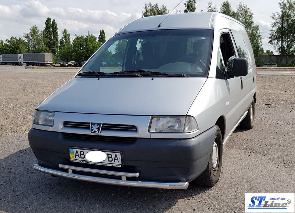 Передній захист ST016 (нерж) 60/42 мм 2