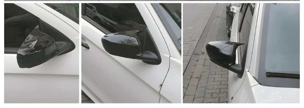 Накладки на дзеркала BMW-Style (2014-2017, 2 шт) 2