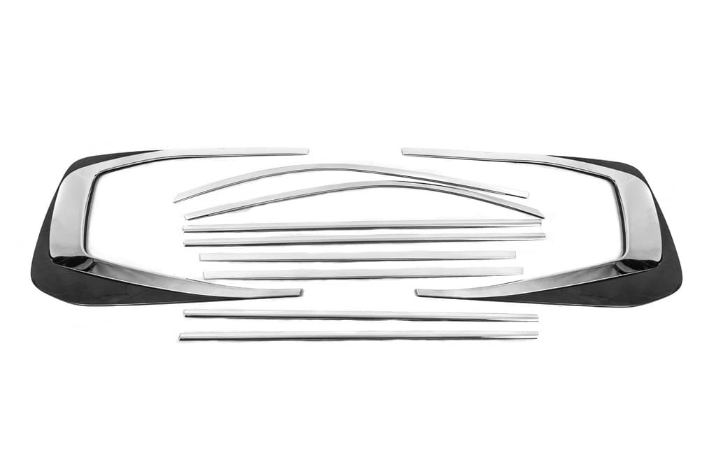 Хром окантовка вікон дизайн LC300 (нерж) 3