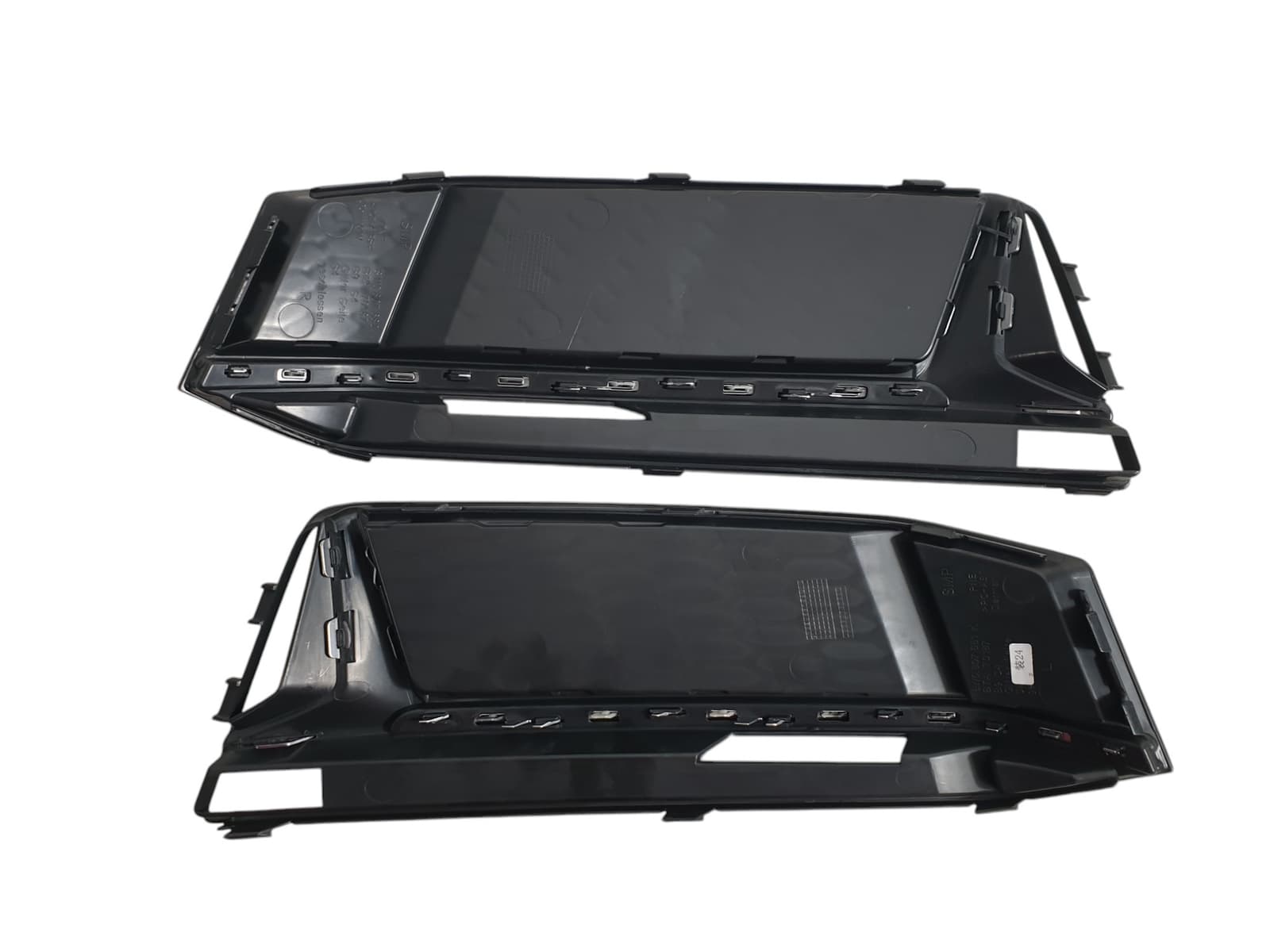 Решітки в бампер (S4) S-Line V2 на Audi A4 B9 2015-2019 року 2