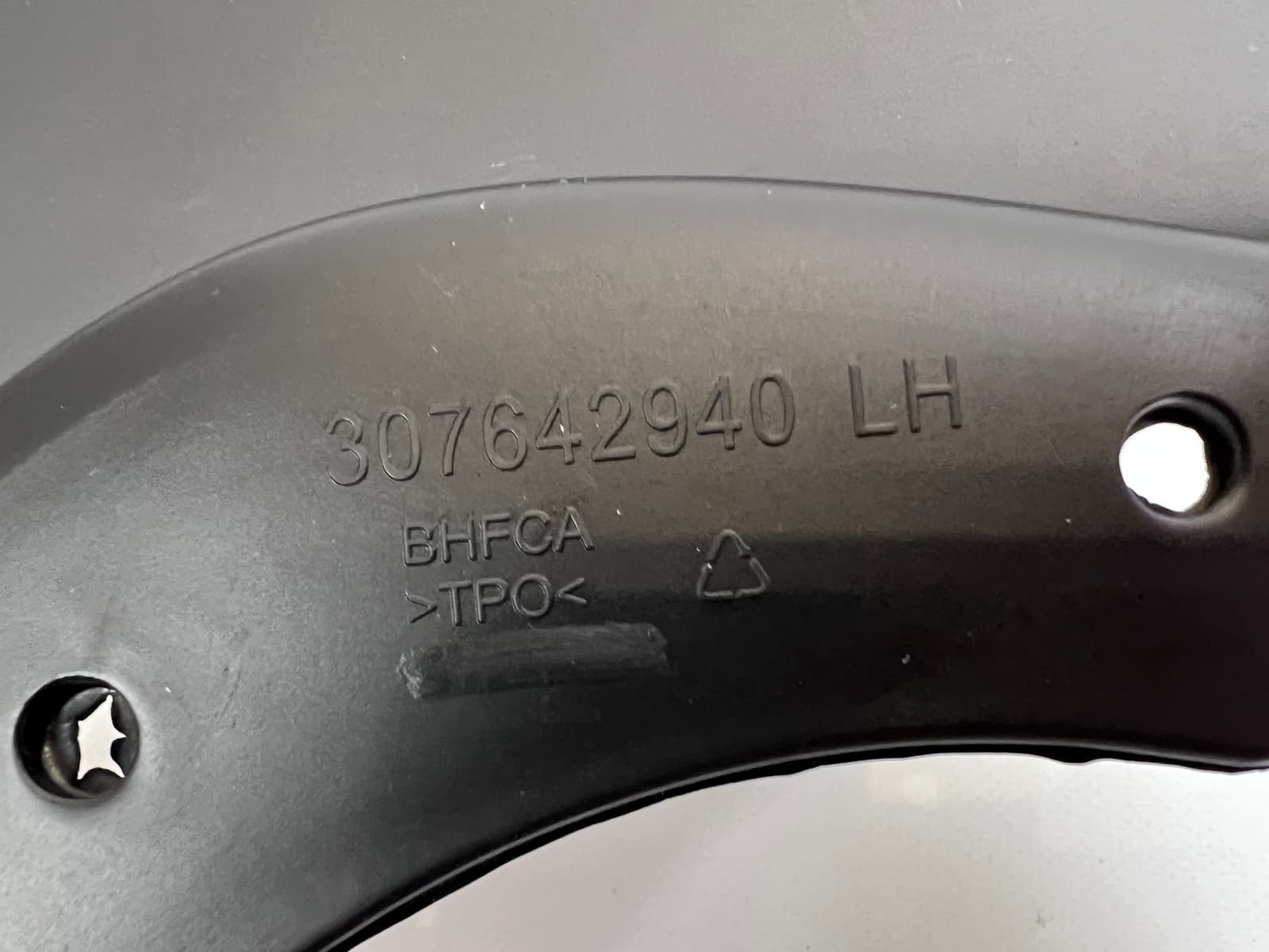Бризковики Volvo S40 2009-2012 рестайлінг, комплект 4 шт. 2