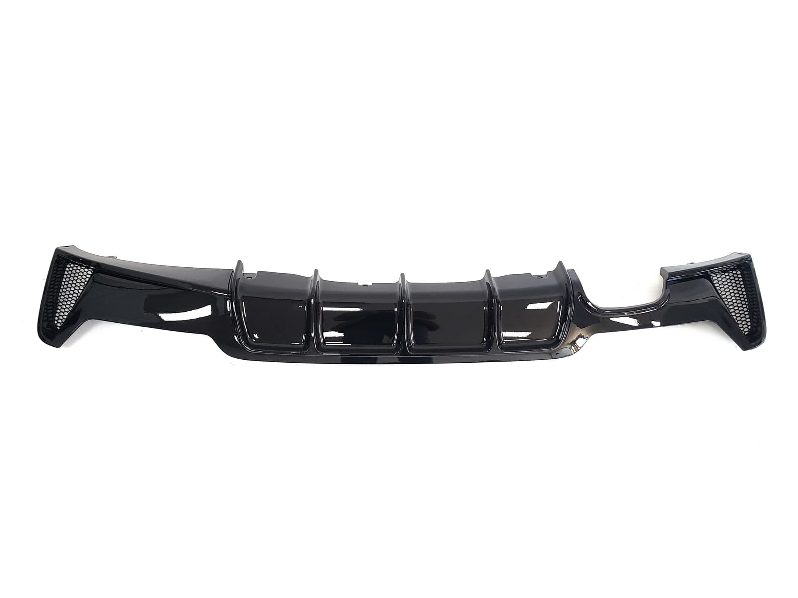 Дифузор (заднього бампера) Чорний глянець (M-Performance) 00--- на BMW 4 Series F32 / F33 2013-2020 року