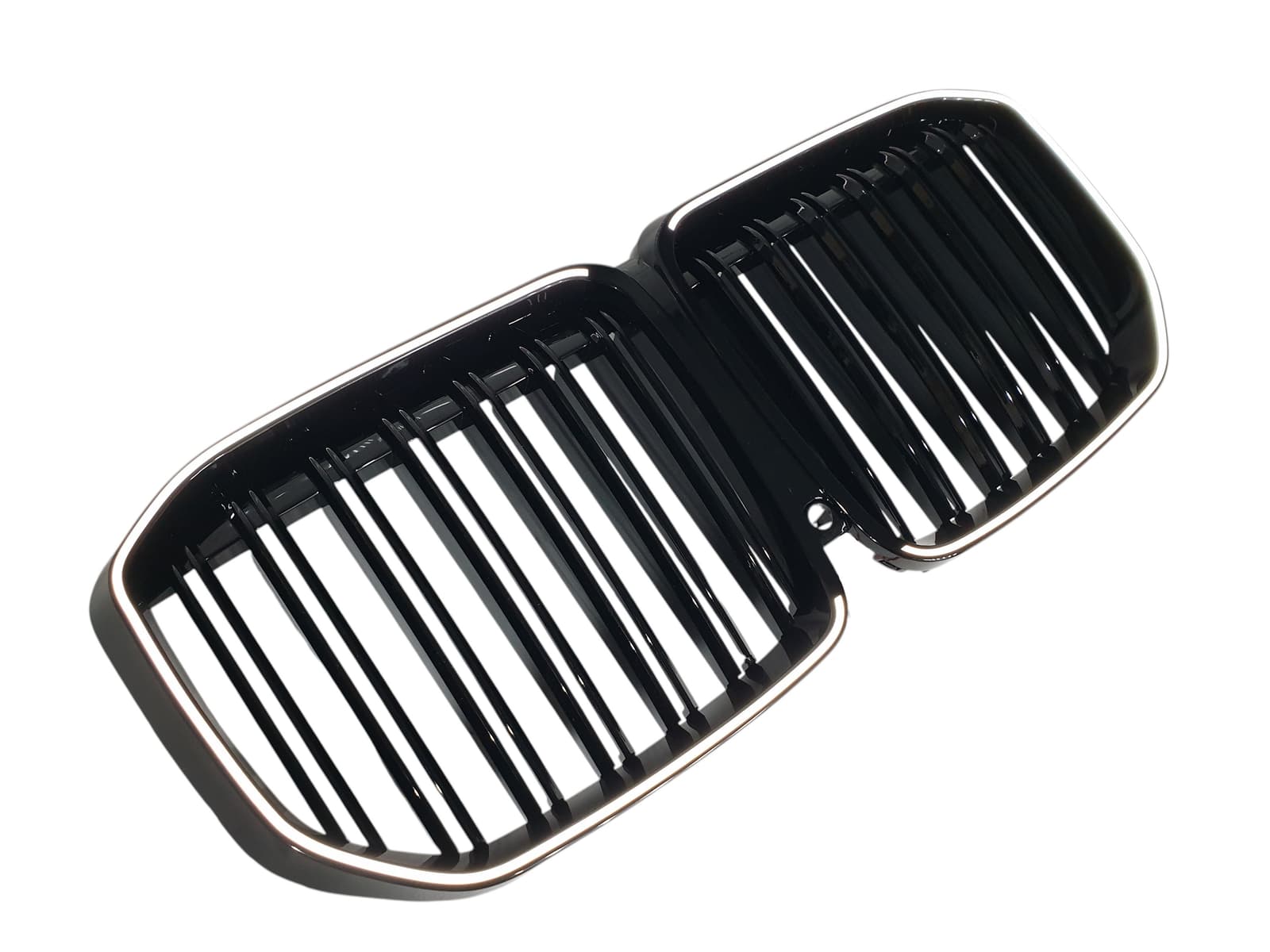 Ніздрі Чорний глянець LED (Iconic Glow) 2bar на BMW X7 G07 2018-2022 року 2