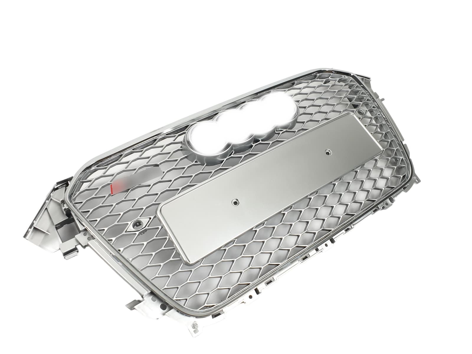 Решітка радіатора Silver Chrome (в стилі RS4) на Audi A4 B8 2011-2015 року 2