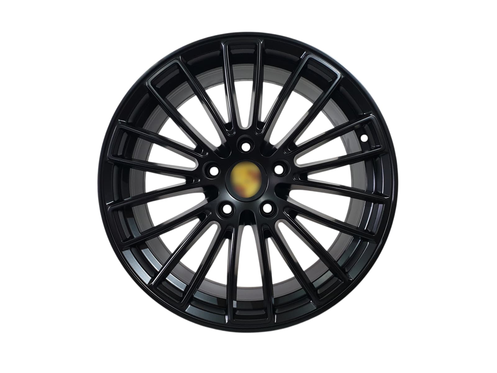R19 Satin Black Диски (різноширокі) на Porsche Cayenne 958 2010-2014 року