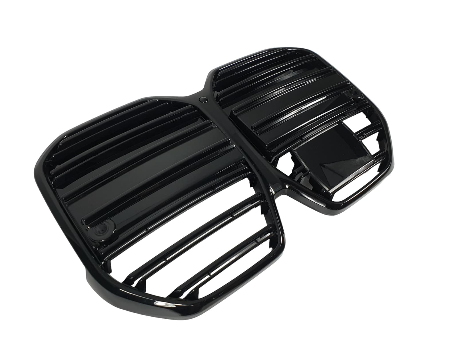 Ніздрі Чорний глянець (Подвійні M-Look) "i4" на BMW 4 Series G26 2020-2024 року 3