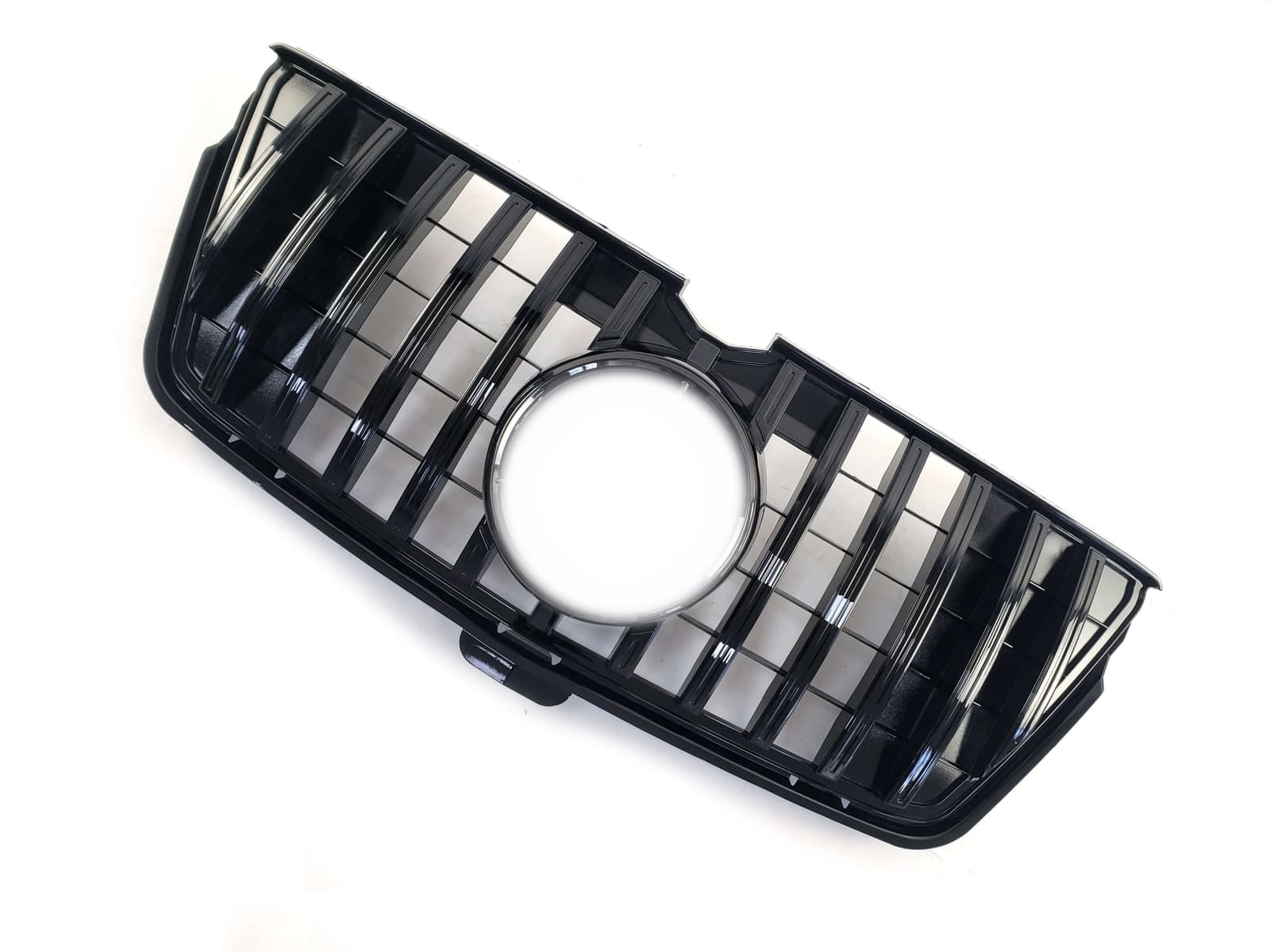 Решітка радіатора Full Black 3 Line GT на Mercedes-Benz GL-Class X164 2009-2012 року 3