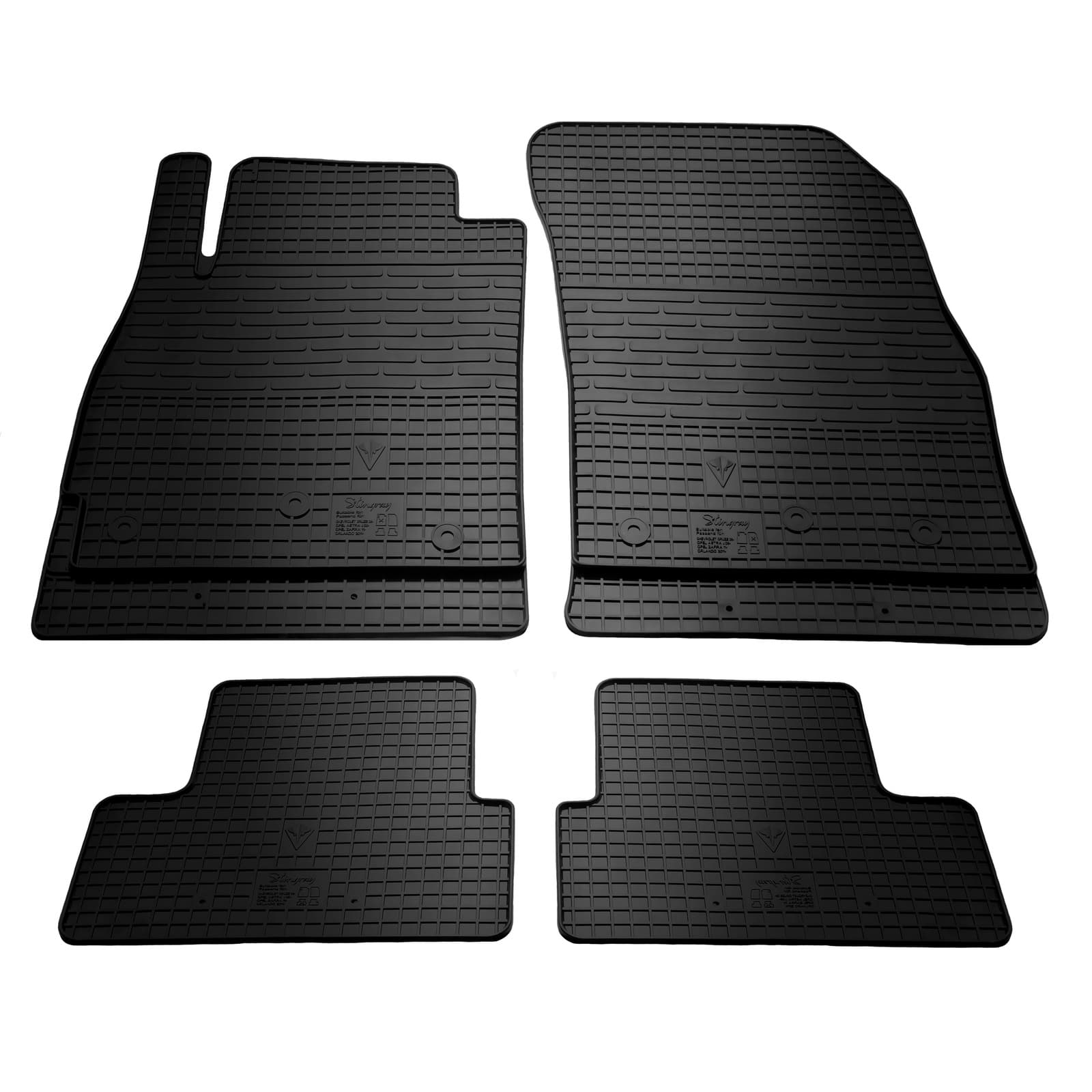 Гумові килимки (4 шт, Stingray Premium)