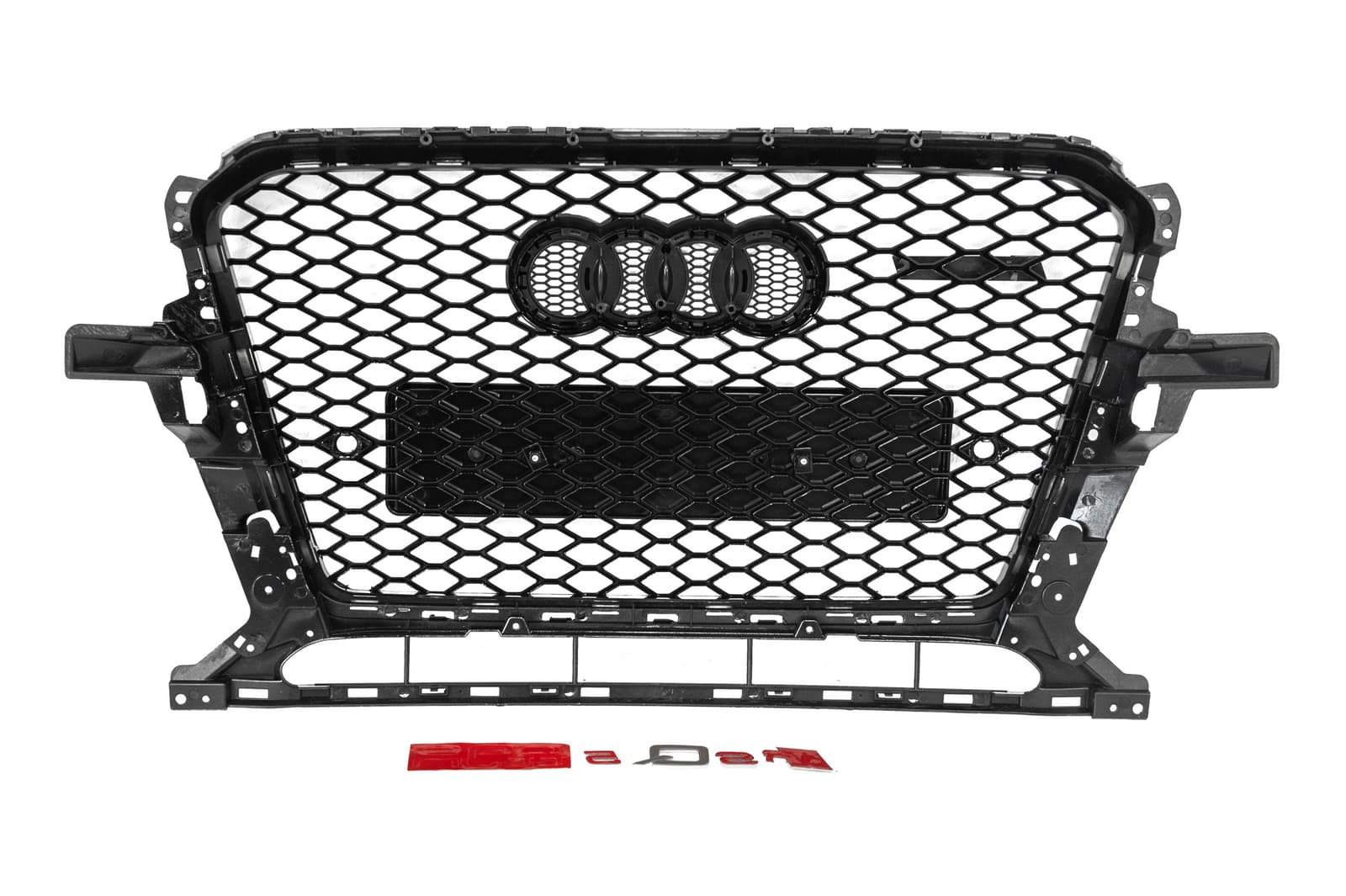 Передня решітка RSQ-Style з написом Quattro (2012-2017, чорна) 4