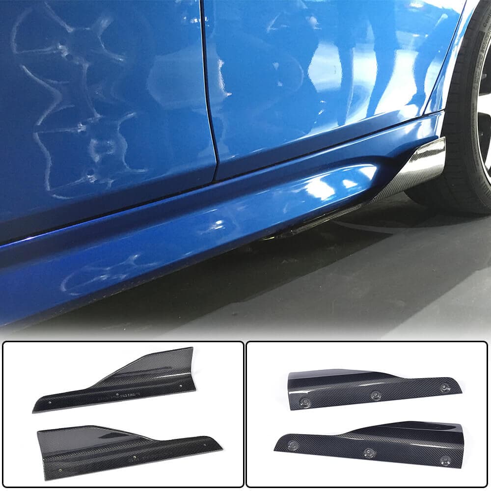Накладки на пороги V2 (під M-Sport пороги, Карбон)