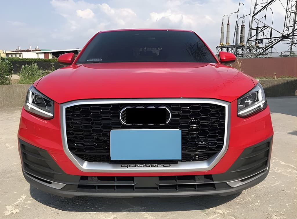 Передня решітка RSQ-Style (2016-2024, чорний з хромом) 2