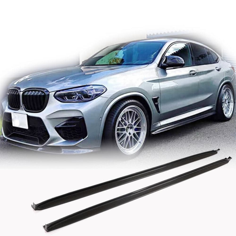 Накладки на пороги (для F98/G02 M-Sport, Карбон)