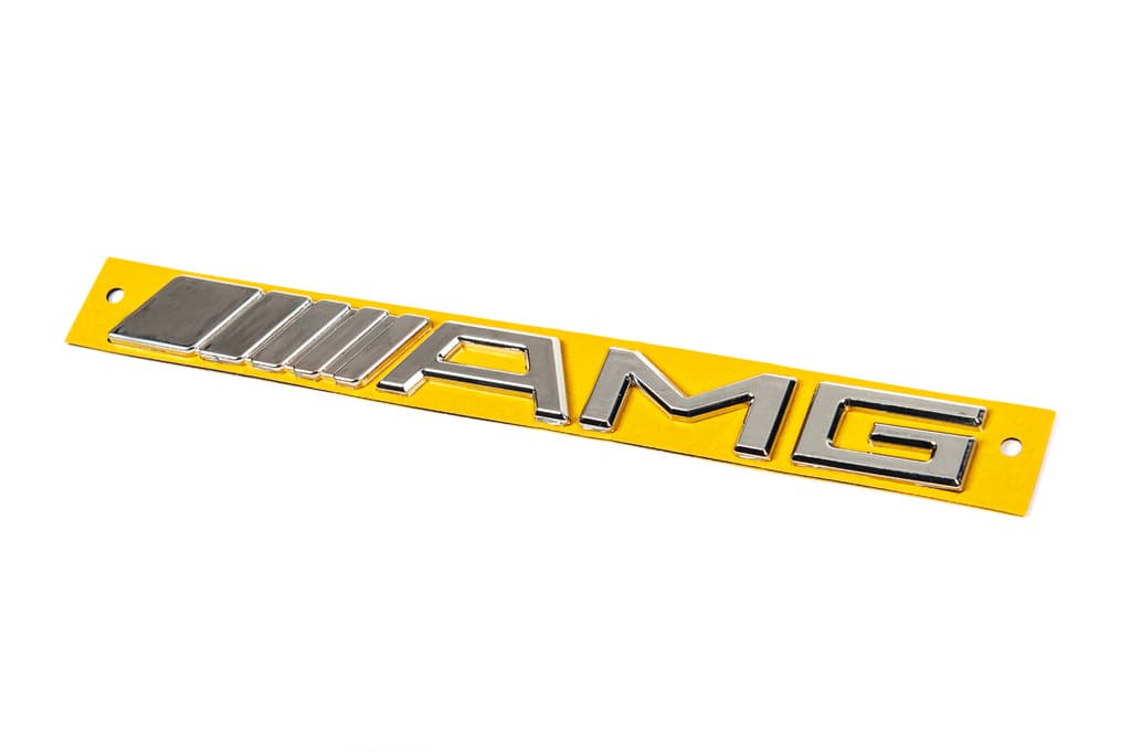 Шильдик AMG (20см, ABS, хром)