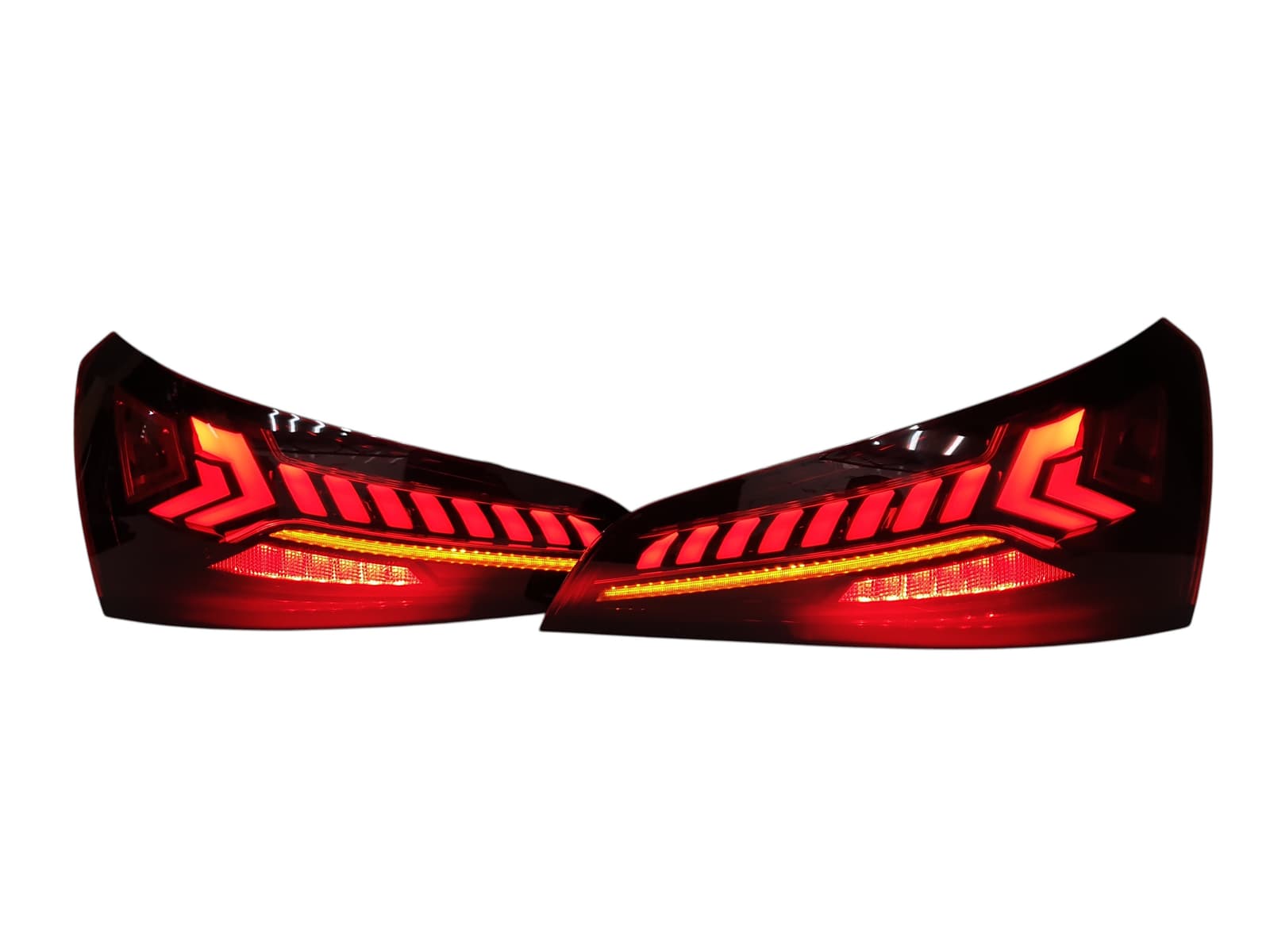 Задні ліхтарі Led (Red) на Audi Q5 8R 2008-2012 року 6