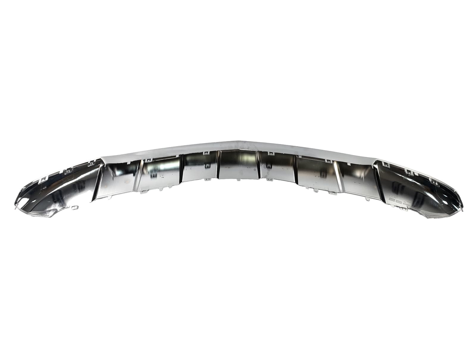 Накладки на бампер передній (Хром) на Mercedes-Benz GL-Class X166 2012-2015 року 4