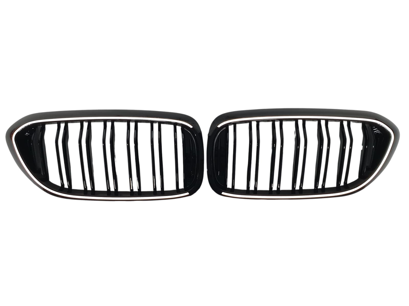 Ніздрі Чорний глянець LED (Iconic Glow) 2bar на BMW 5 Series G30 / G31 2017-2020 року