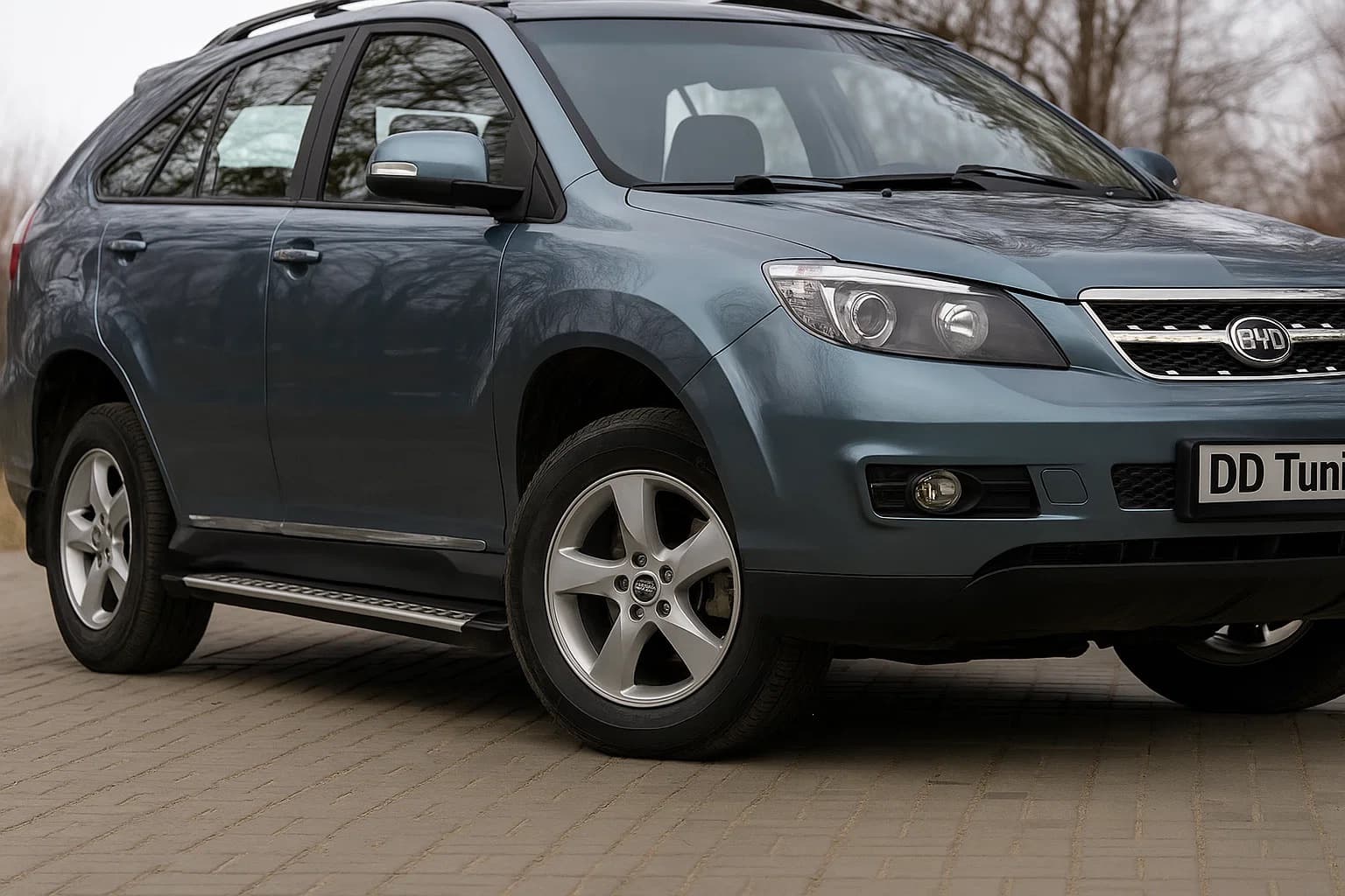 Бокові пороги OEM V2 (2 шт, алюміній)