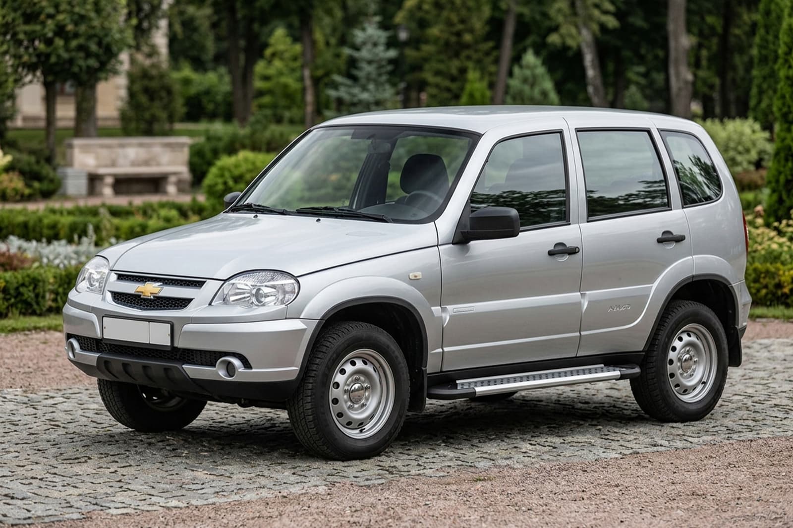 Бокові пороги New Vision Grey (2 шт., алюміній)