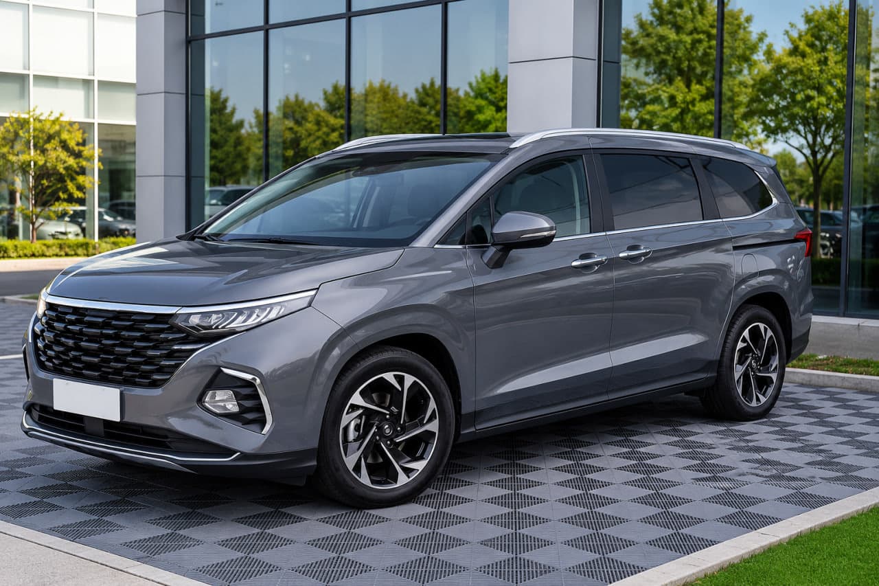 Інтегровані рейлінги сірі OEM (ABS-пластик, установка на клей)