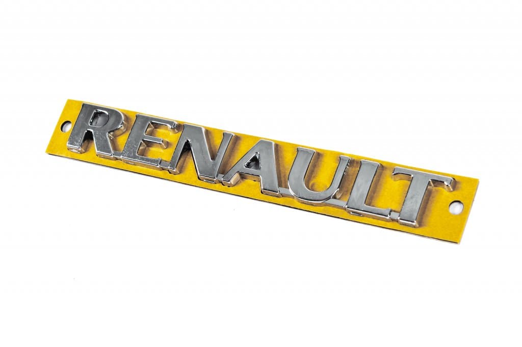 Напис Renault 5255A (131мм на 16мм) 2
