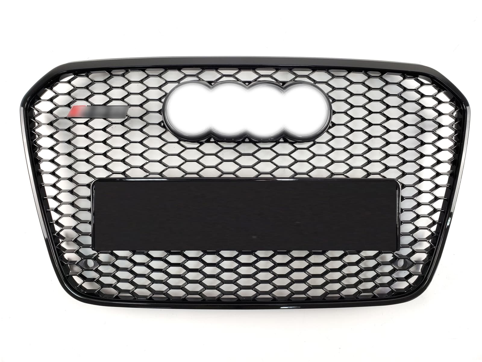 Решітка радіатора Full Black (в стилі RS6) на Audi A6 C7 2011-2014 року