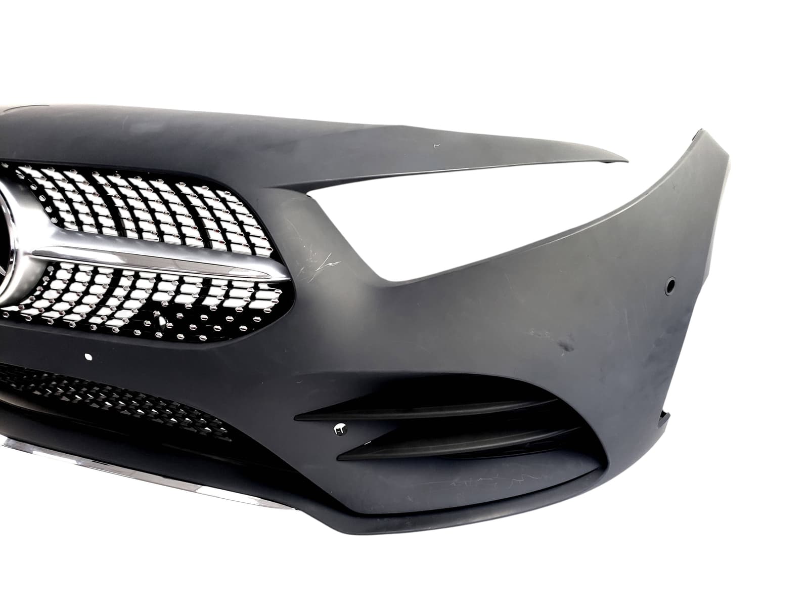 Передній бампер (AMG-Paket) на Mercedes-Benz A-Class W177 2018-2022 року 4