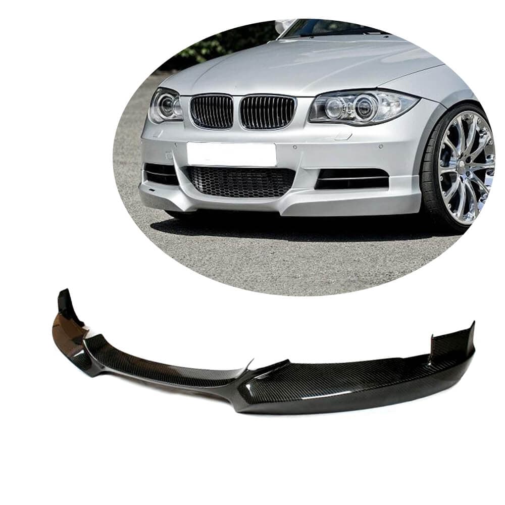 Накладка на передній бампер Lip (для E82/E88 M-Sport, Карбон)