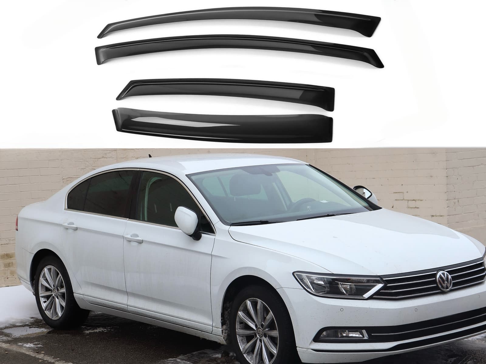 Дефлектори вікон SIM Volkswagen Passat B8 SD 2015-