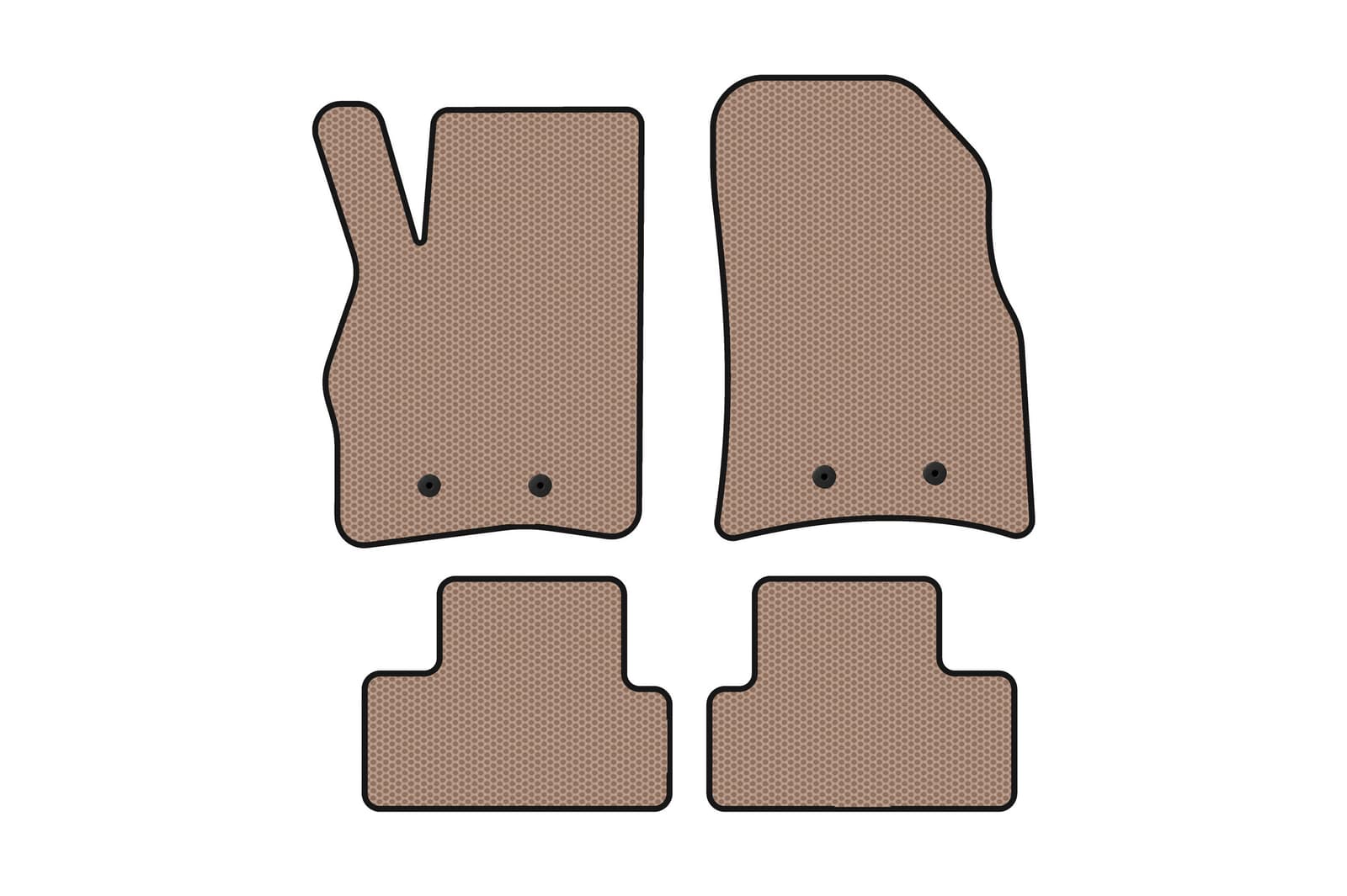 Гумові килимки Carsuit (Купе, бежевий)