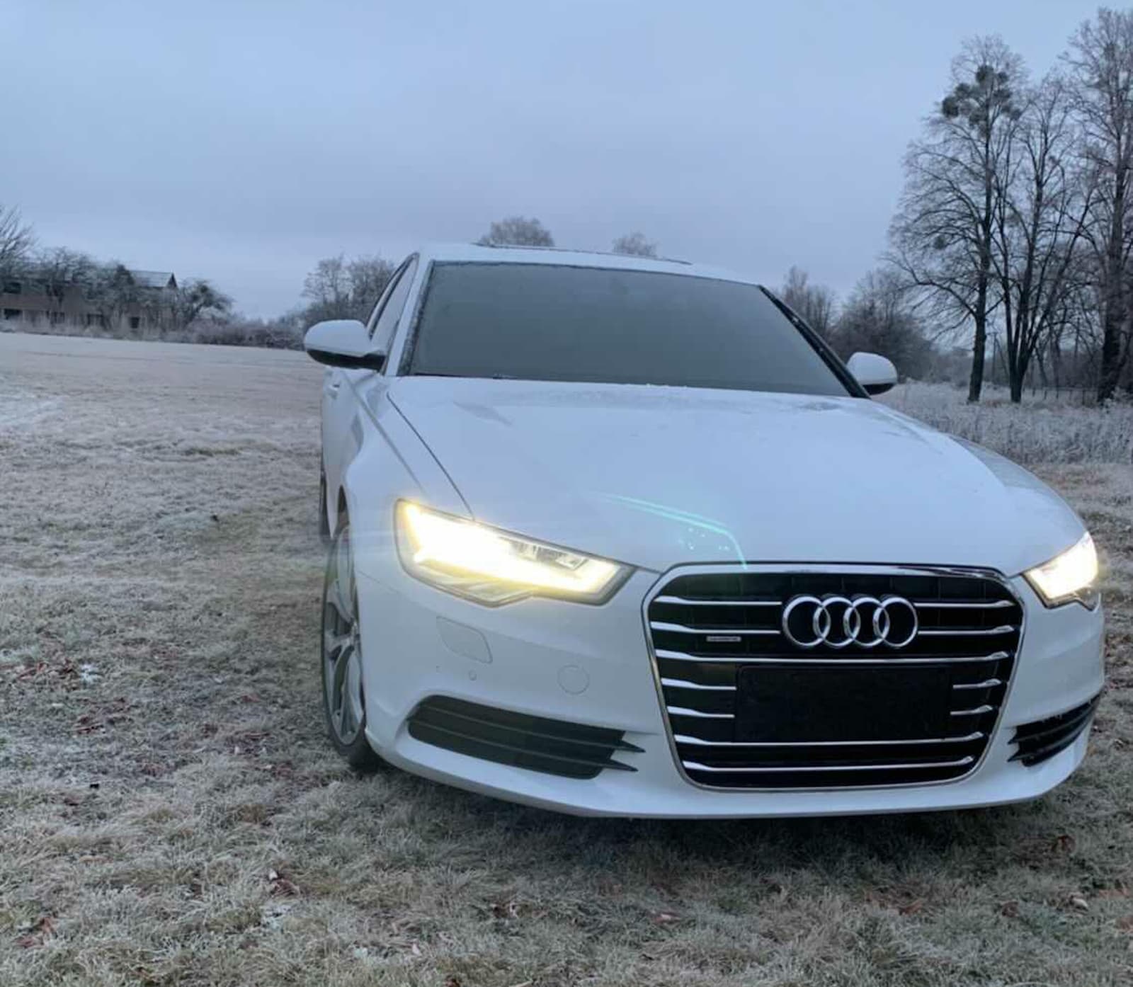 Передні фари (Full Led LCI) заміна до рестайлінг на Audi A6 C7 2011-2014 року 6
