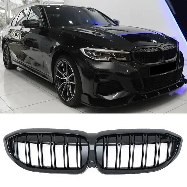 Ніздрі M-Look V2 (2018-2022, чорний глянець) З місцем під камеру 2