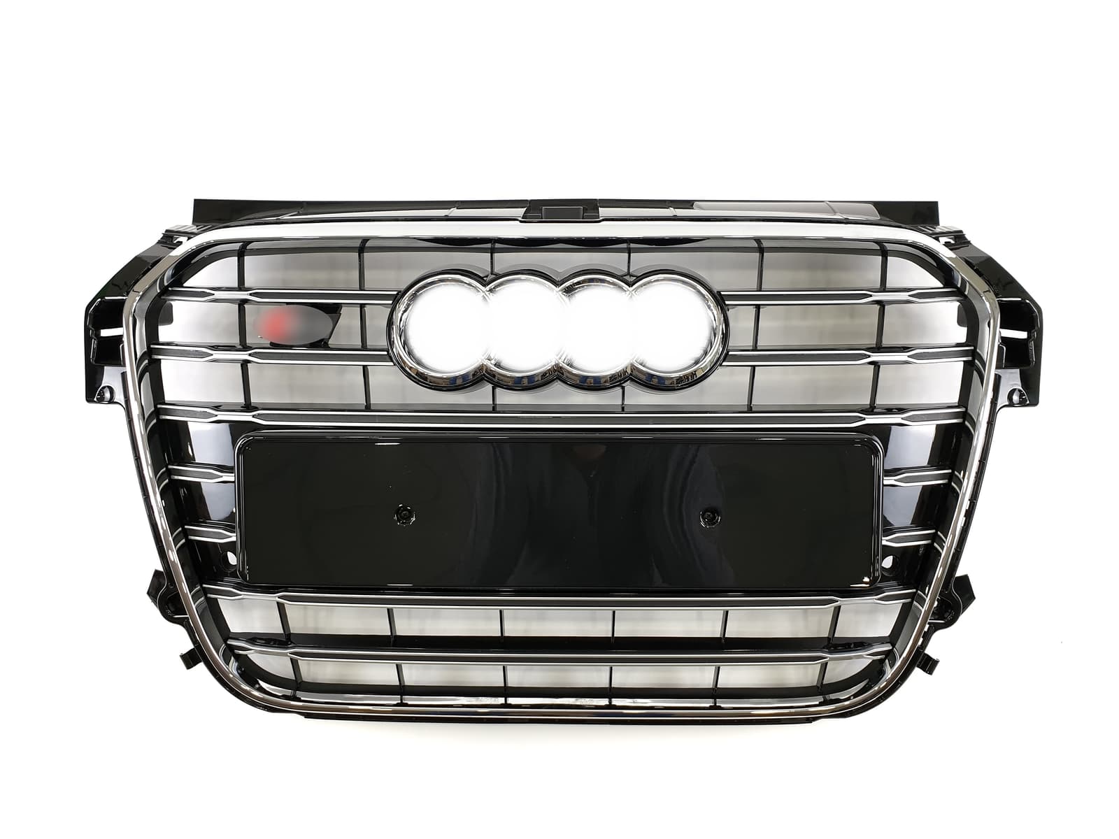 Решітка радіатора Chrome Black (в стилі S1) на Audi A1 8X 2010-2014 року