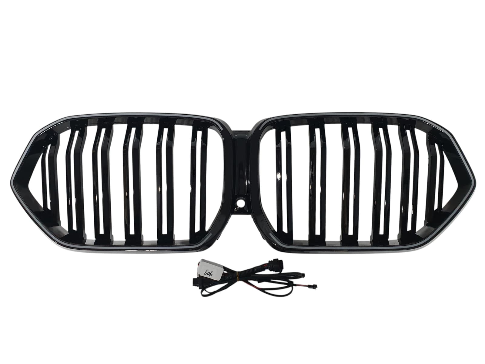 Ніздрі Чорний глянець LED (Iconic Glow) 2bar на BMW X6 G06 2023-2026 року 4