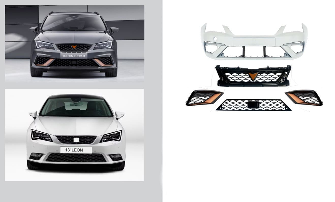 Комплект рестайлінгу в 2017+ Cupra R (Для 2013-2017)