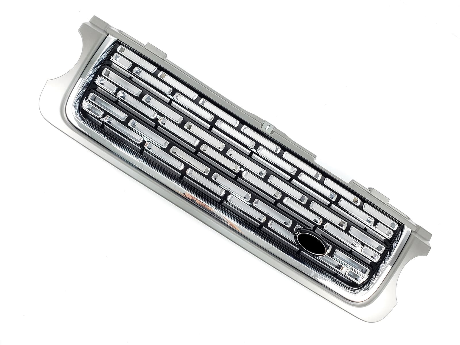 Решітка радіатора + жабра на Land Rover Range Rover Vogue L322 2010-2013 року 3