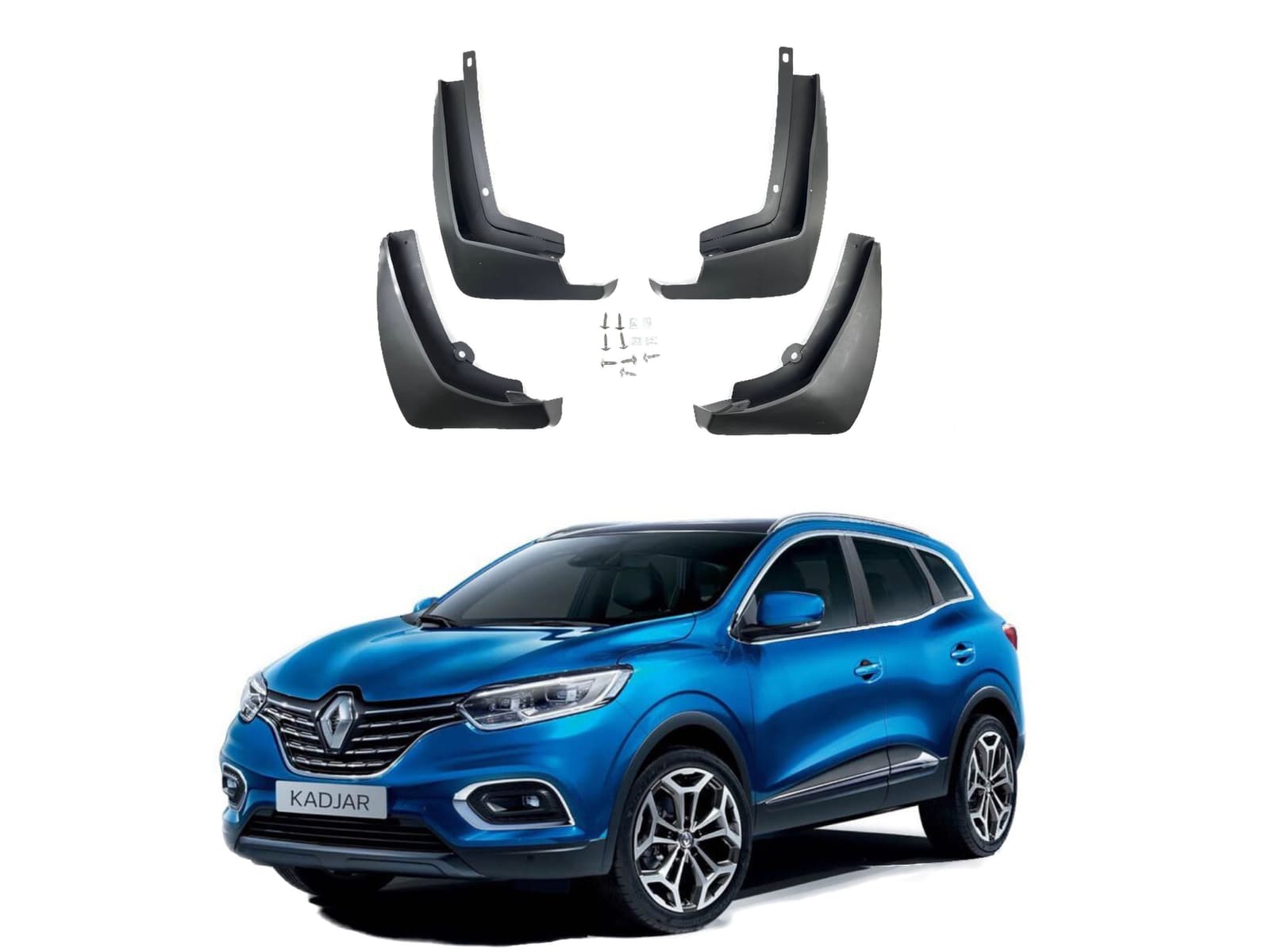 Бризковики Renault Kadjar 2015+ комплект 4шт.