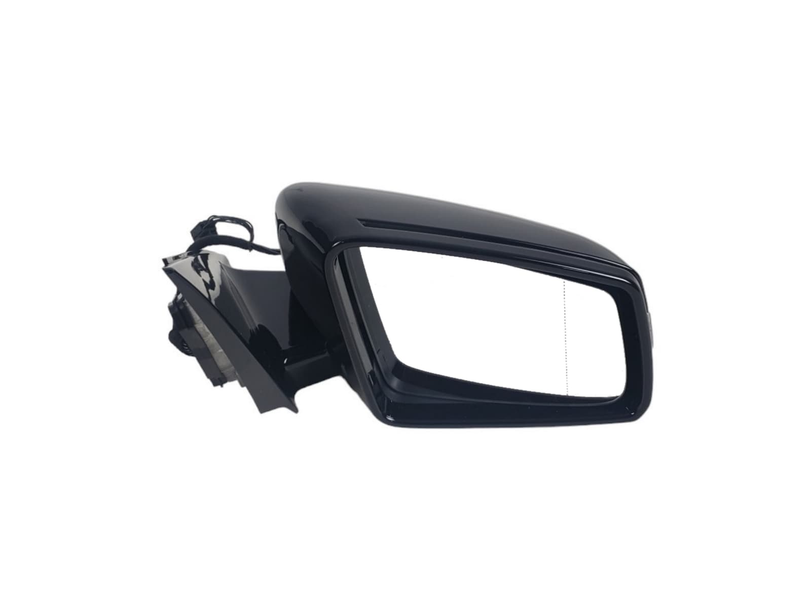 Дзеркало в зборі RH (Чорне) на Mercedes-Benz E-Class W212 2009-2013 року