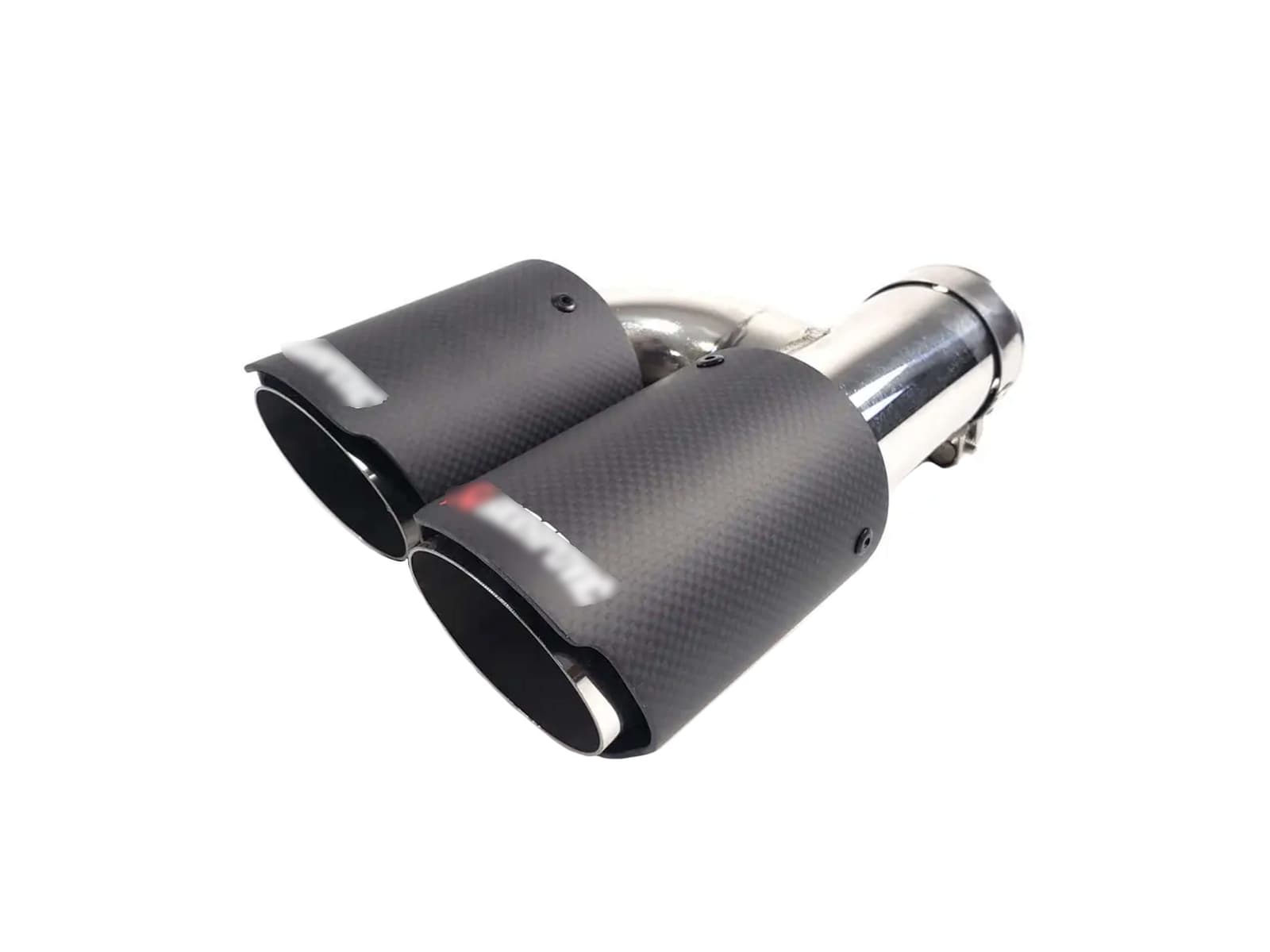 Насадки на вихлоп Carbon (матовий) 63mm To 89mm (подвійна H) на Akrapovič Akrapovič